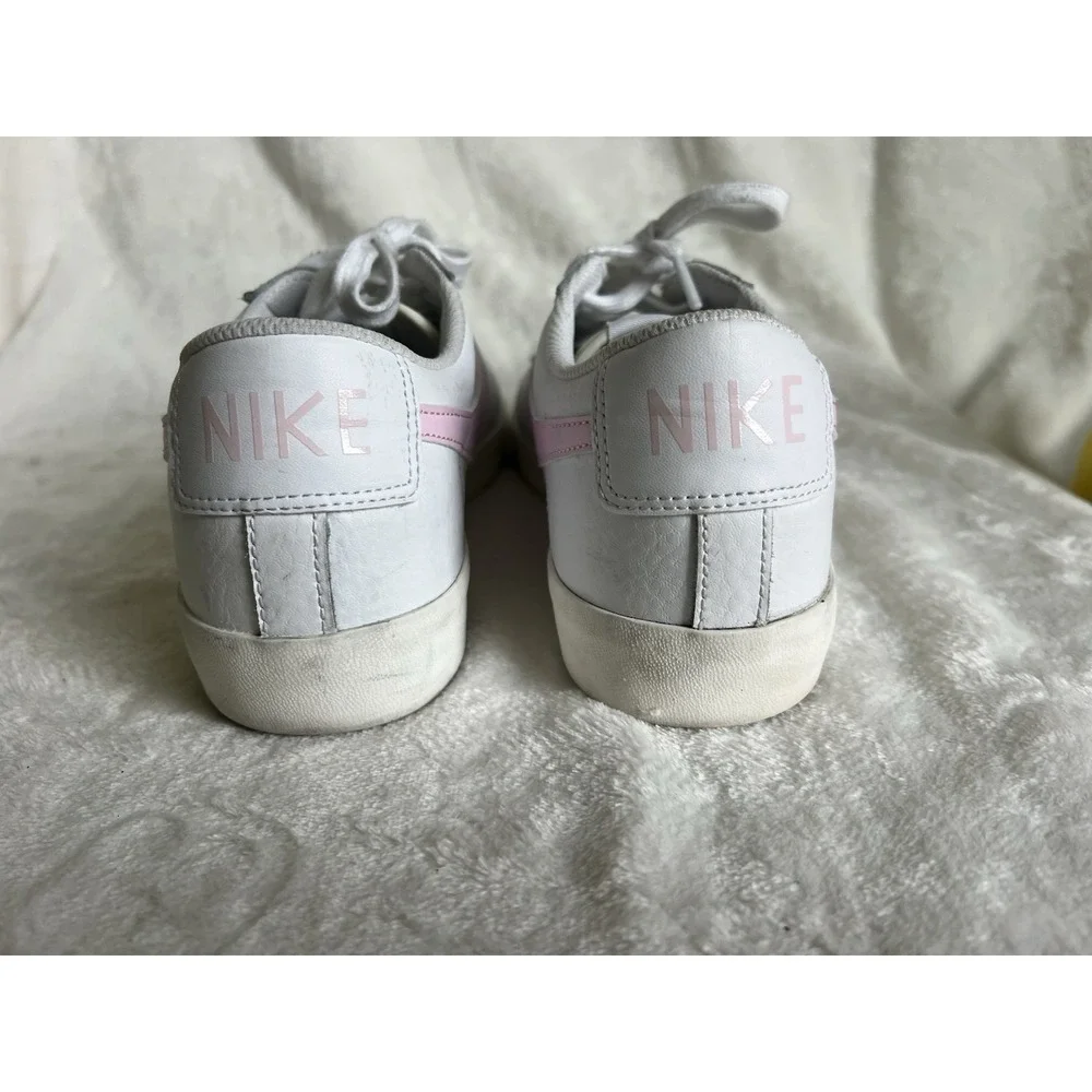 Nike Blazer‎ Low Leather Athletic Shoe Lace Up Men's 8 C16377-106 